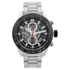 TAG Heuer Carrera Skeleton Stahl Keramik Automatik Herrenuhr CAR2A1W.BA0703