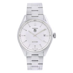 TAG Heuer Carrera Steel Silver Dial Automatic Men's Watch WV211A.BA0787