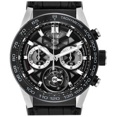 TAG Heuer Carrera Tourbillon Chronograph Titanium Men's Watch CAR5A8Y