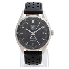 Used Tag Heuer Carrera Twin Time WV2115-0, Outstanding Condition, with Box