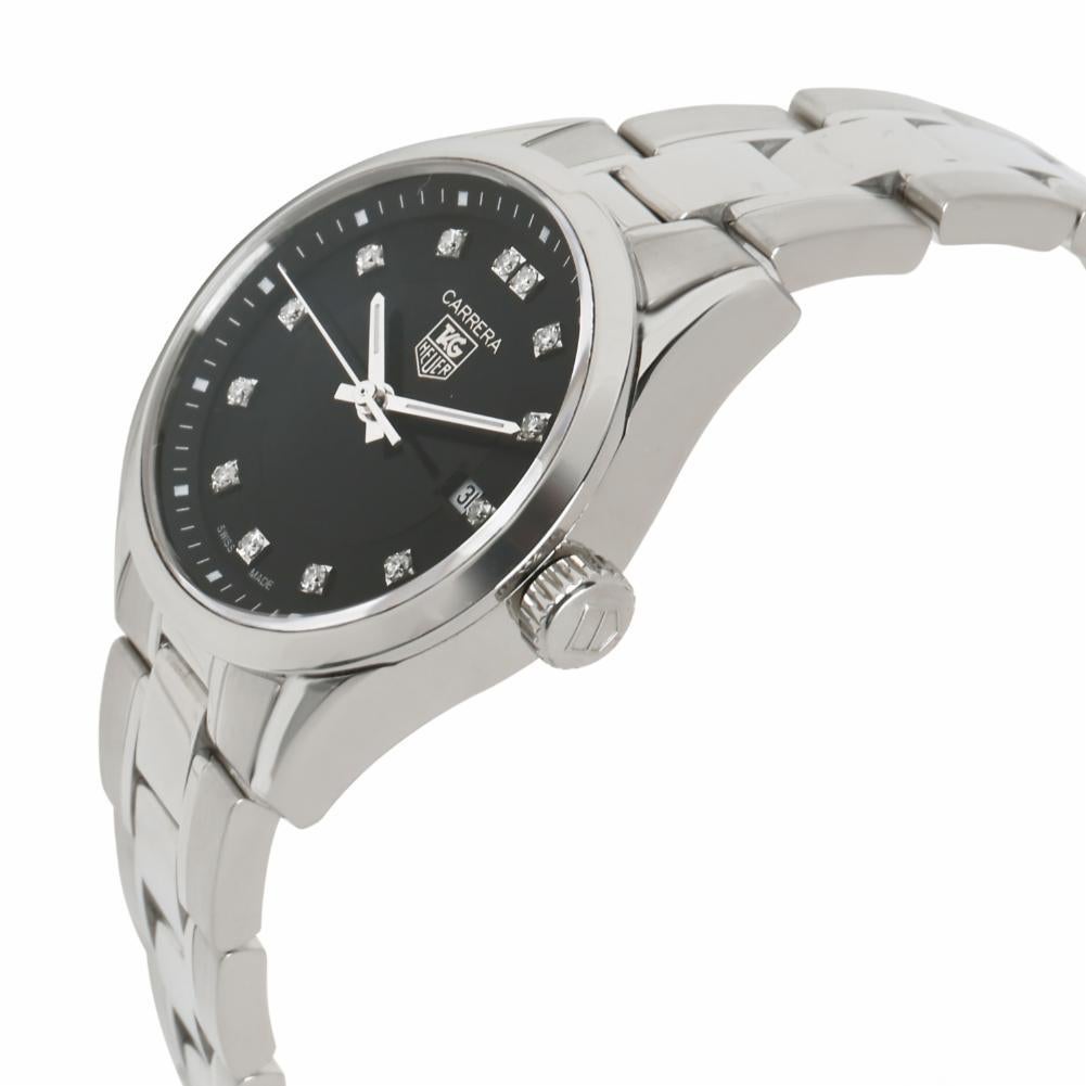 TAG Heuer Carrera WV1410.BA0793 Damenuhr aus Edelstahl (Moderne) im Angebot