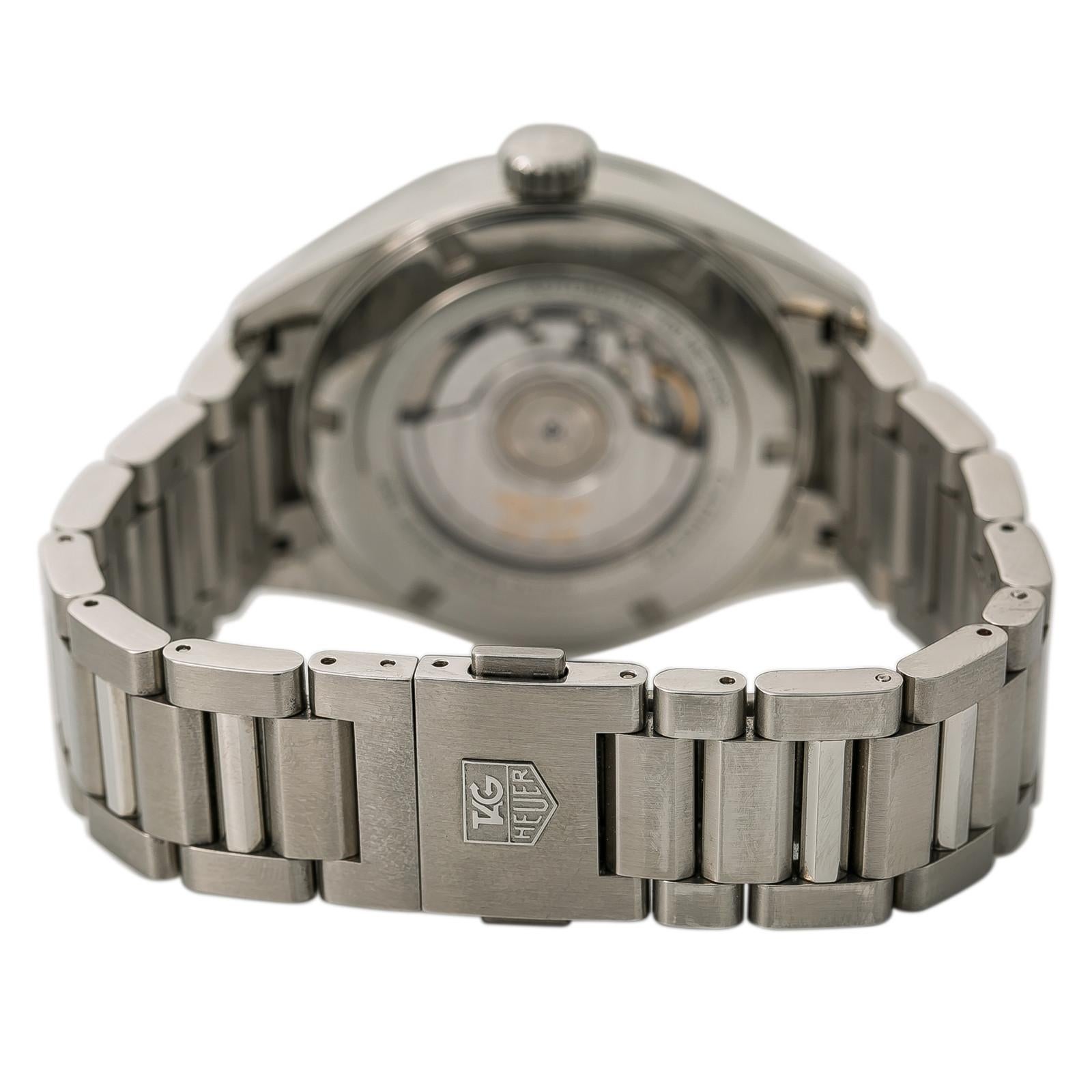 Contemporary TAG Heuer Carrera WAR2012, Gray Dial Certified Authentic For Sale