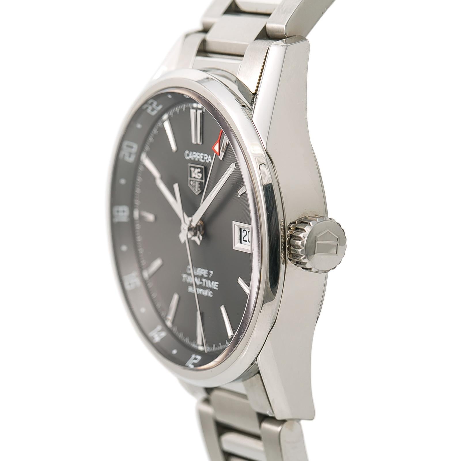 TAG Heuer Carrera WAR2012, Gray Dial Certified Authentic For Sale 1