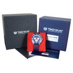 TAG Heuer CAZ1018 Formel 1 Chronographuhr Red Bull Racing Quarzblaues Zifferblatt