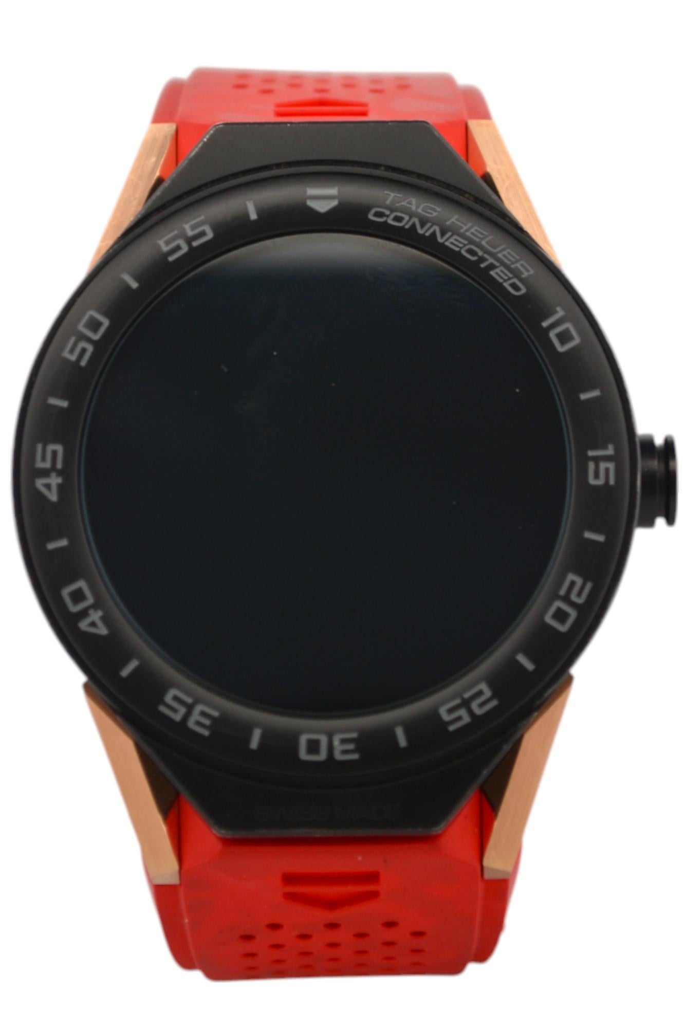 Tag Heuer Connected Kingsman 45 Titan&Gold Digitale Ref: SBF8A8023 im Angebot 8