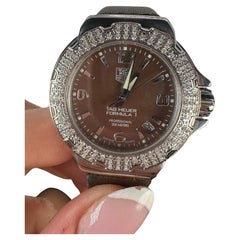 Tag Heuer diamond watch vintage