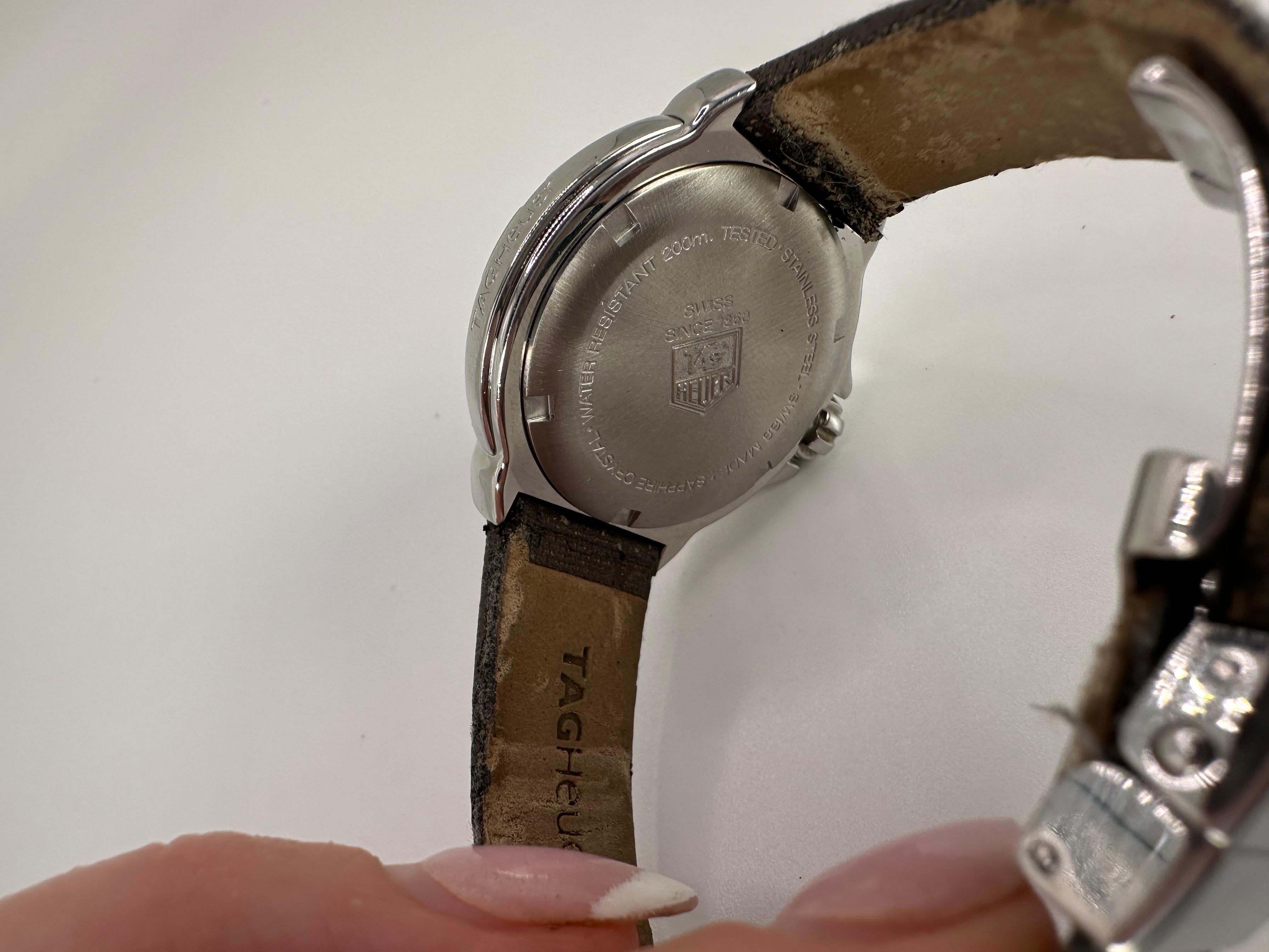 Reloj Tag Heuer vintage de diamantes en Bueno estado para la venta en Jupiter, FL