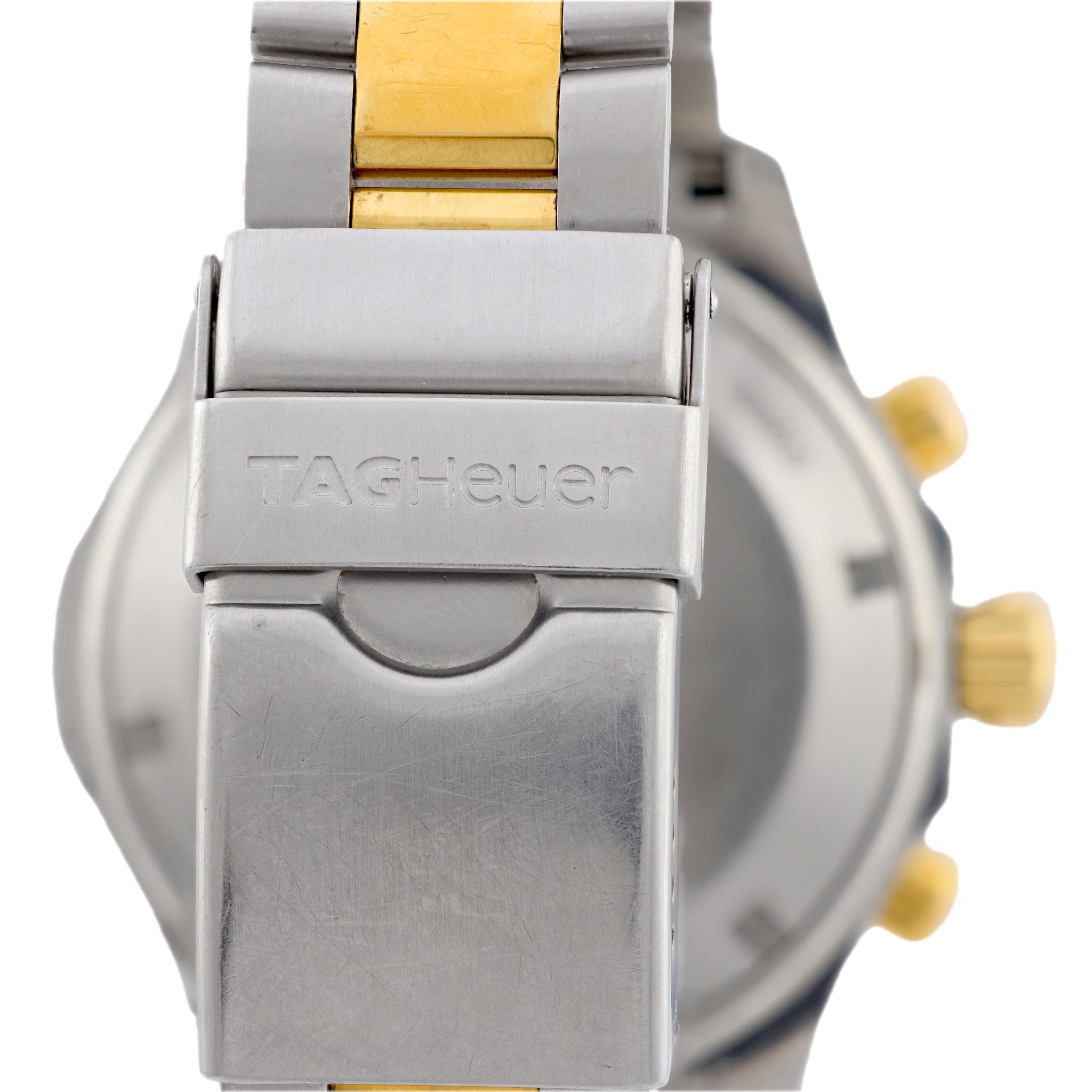 Moderne TAG Heuer Estate Montre chronographe Aquaracer en acier inoxydable en vente