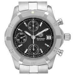 TAG Heuer Exclusive Black Dial Chronograph Steel Men's Watch CN2111