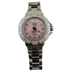 Tag Heuer F1 Montre pour femme avec lunette en diamant et cadran rose MOP, 37 mm n° 20554
