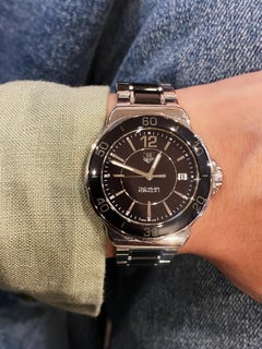 Tag Heuer Formula 1 200m ref. WAH1210 BAO859 Orologio in ceramica nera/acciaio.