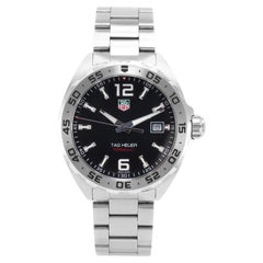 Tag Heuer Formula 1 41MM WAZ1112 Black Quartz Stainless Steel Men’s Watch