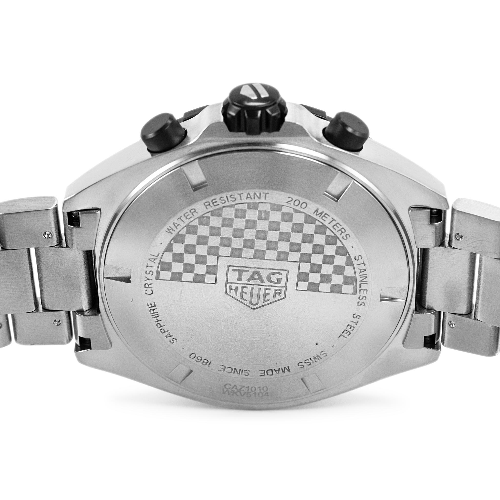 Montre TAG Heuer Formula 1 43MM CAZ1010 Quartz Cadran noir 200M Acier inoxydable Pour hommes en vente