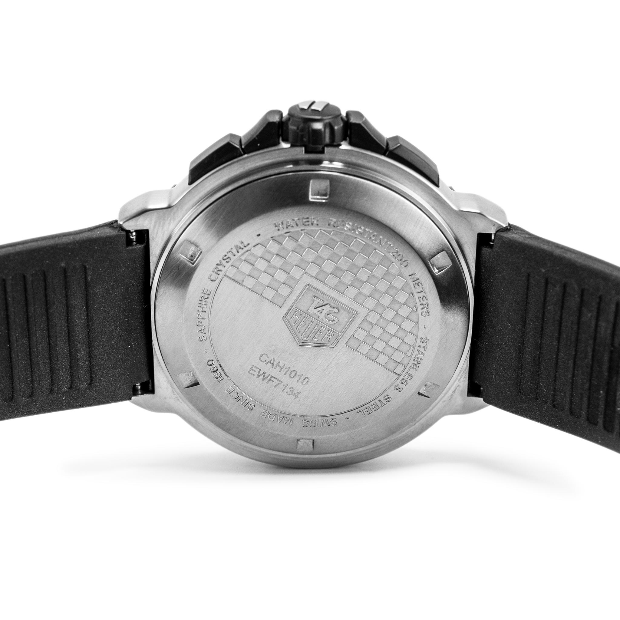 De los hombres Reloj TAG Heuer Formula 1 43MM CAZ1010 Cuarzo Esfera Negra 200M Acero Inoxidable en venta
