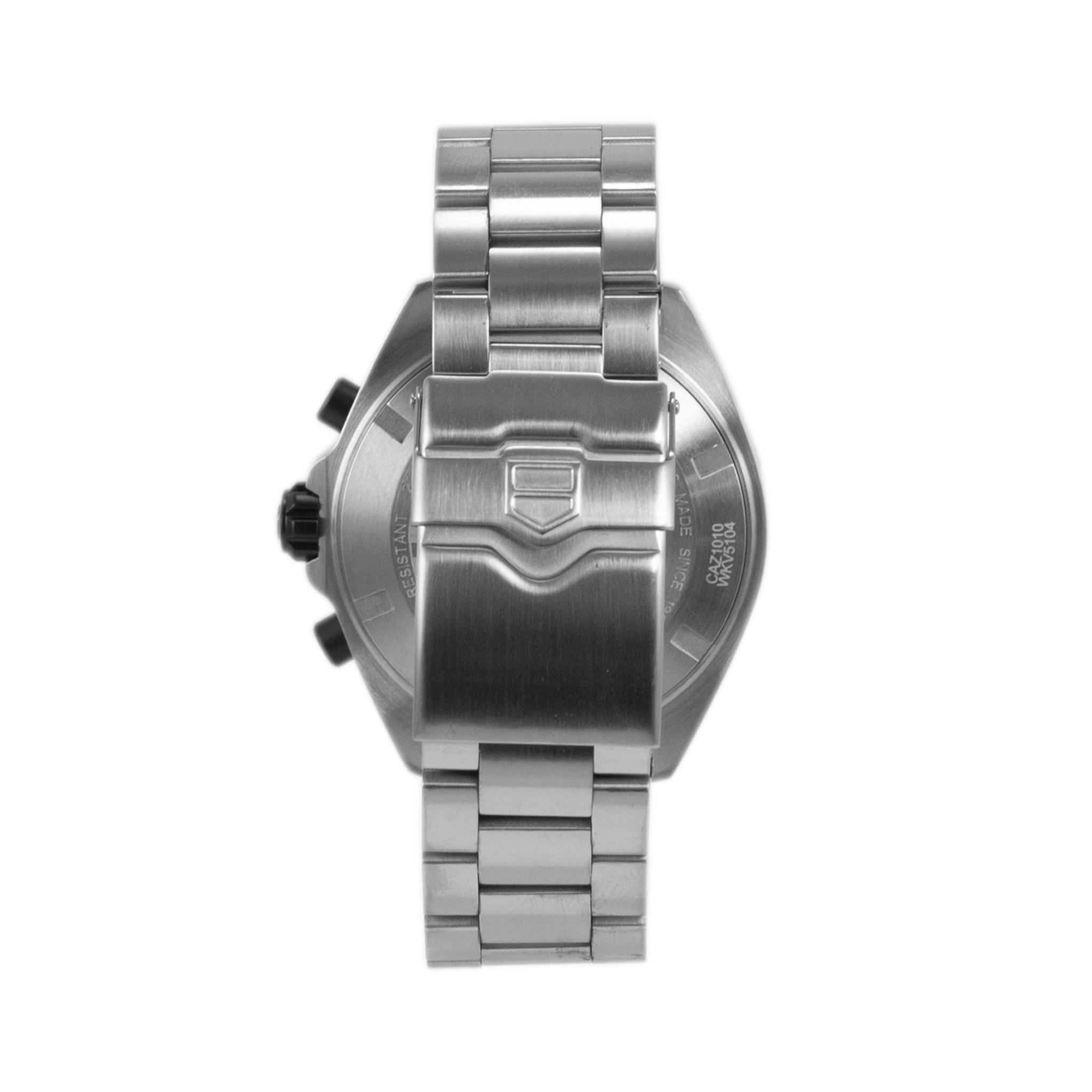 Montre TAG Heuer Formula 1 43MM CAZ1010 Quartz Cadran noir 200M Acier inoxydable en vente 1