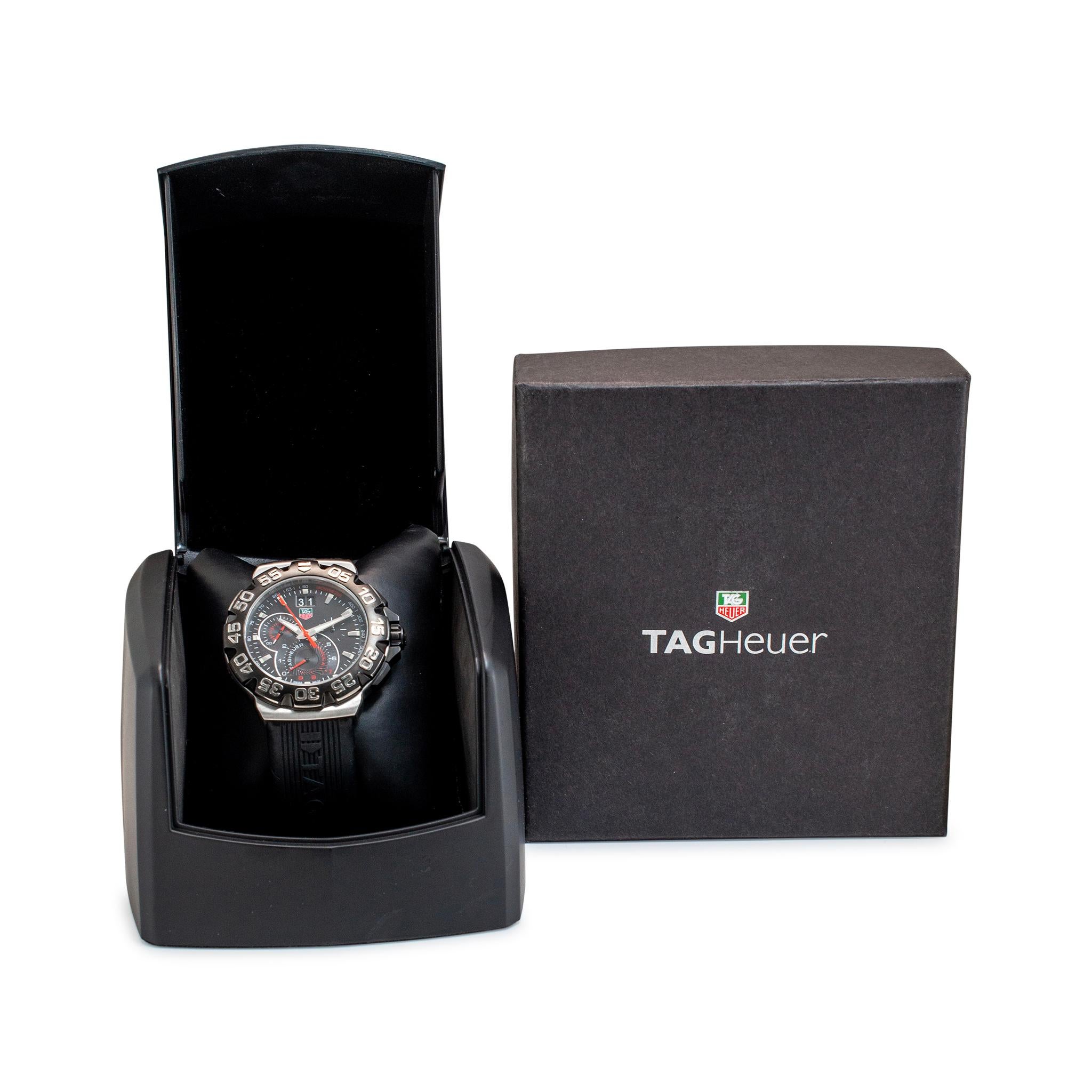 Reloj TAG Heuer Formula 1 43MM CAZ1010 Cuarzo Esfera Negra 200M Acero Inoxidable en venta 5
