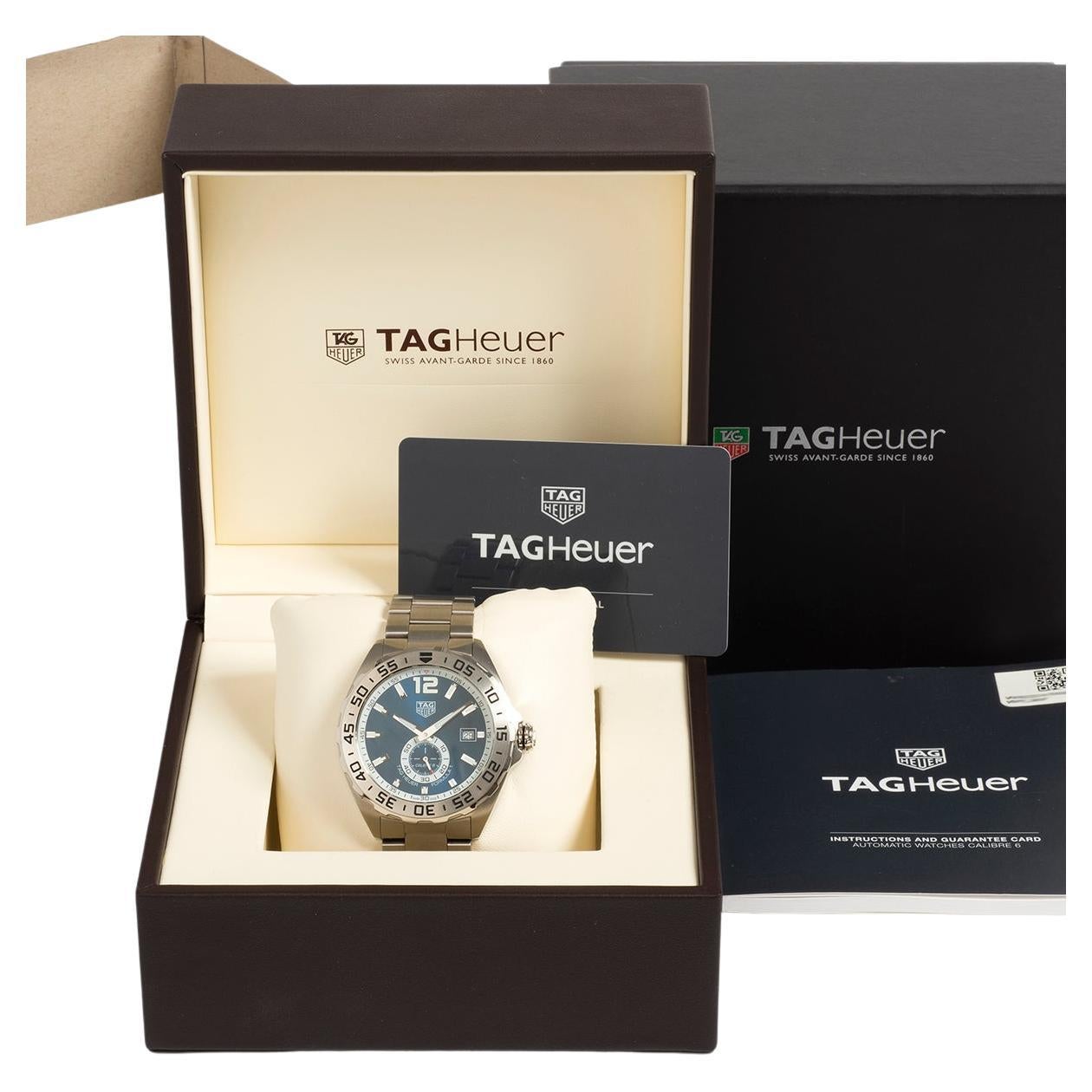 Reloj de pulsera automático Tag Heuer Fórmula 1 Ref WAZ 2014, con fecha.