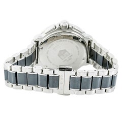 TAG Heuer Formula 1 Cah1212 Womens Quartz Watch Black Dial SS and Ceramic
