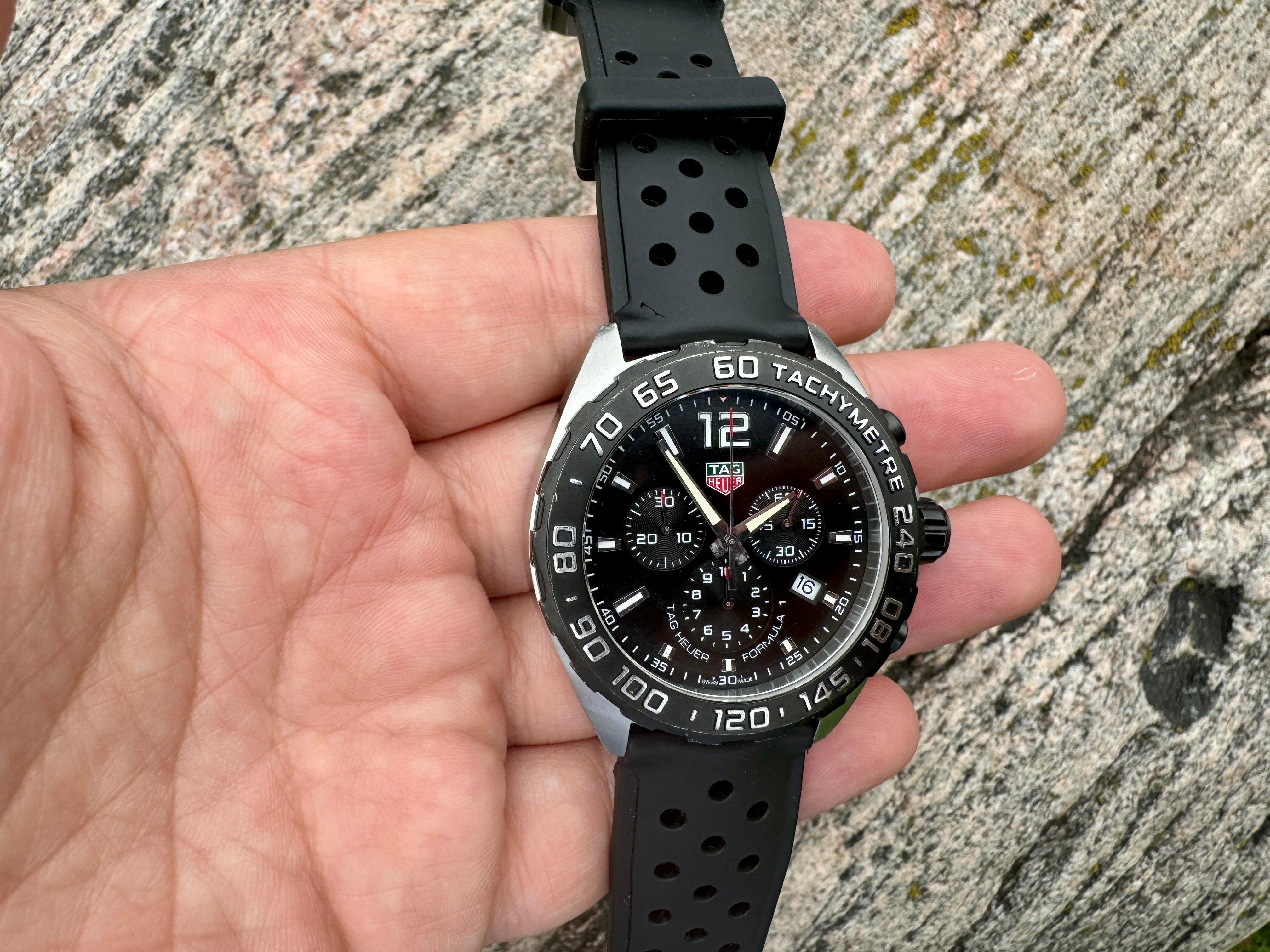TAG Heuer Formula 1 Chronograph CAZ1010 43mm Stainless Steel Watch 8