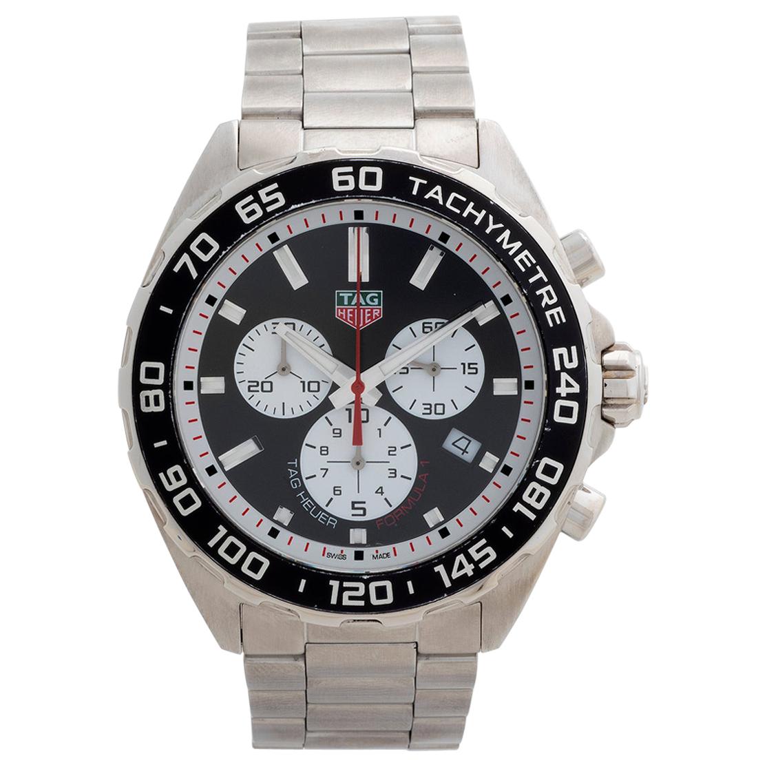 TAG Heuer Formula 1 Chronograph Ref CAZ101e, Racing Dial, Complete Set