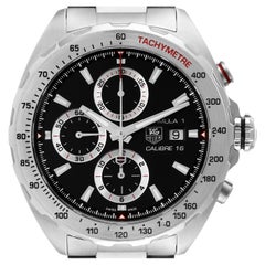 Tag Heuer Formula 1 Chronograph Stahl Herrenuhr CAZ2010 Box Card