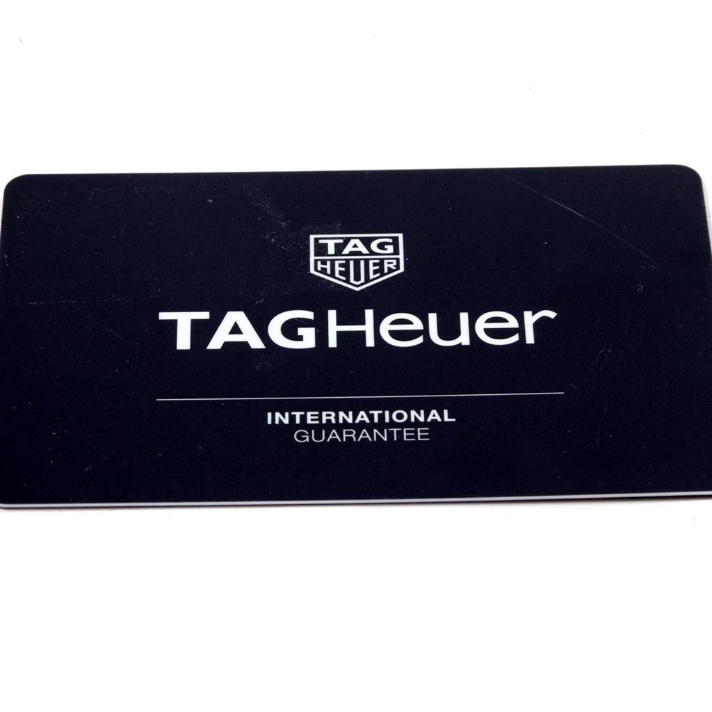 Tag Heuer Formula 1 Chronograph Steel Men’s Watch CAZ2010 Card For Sale 7