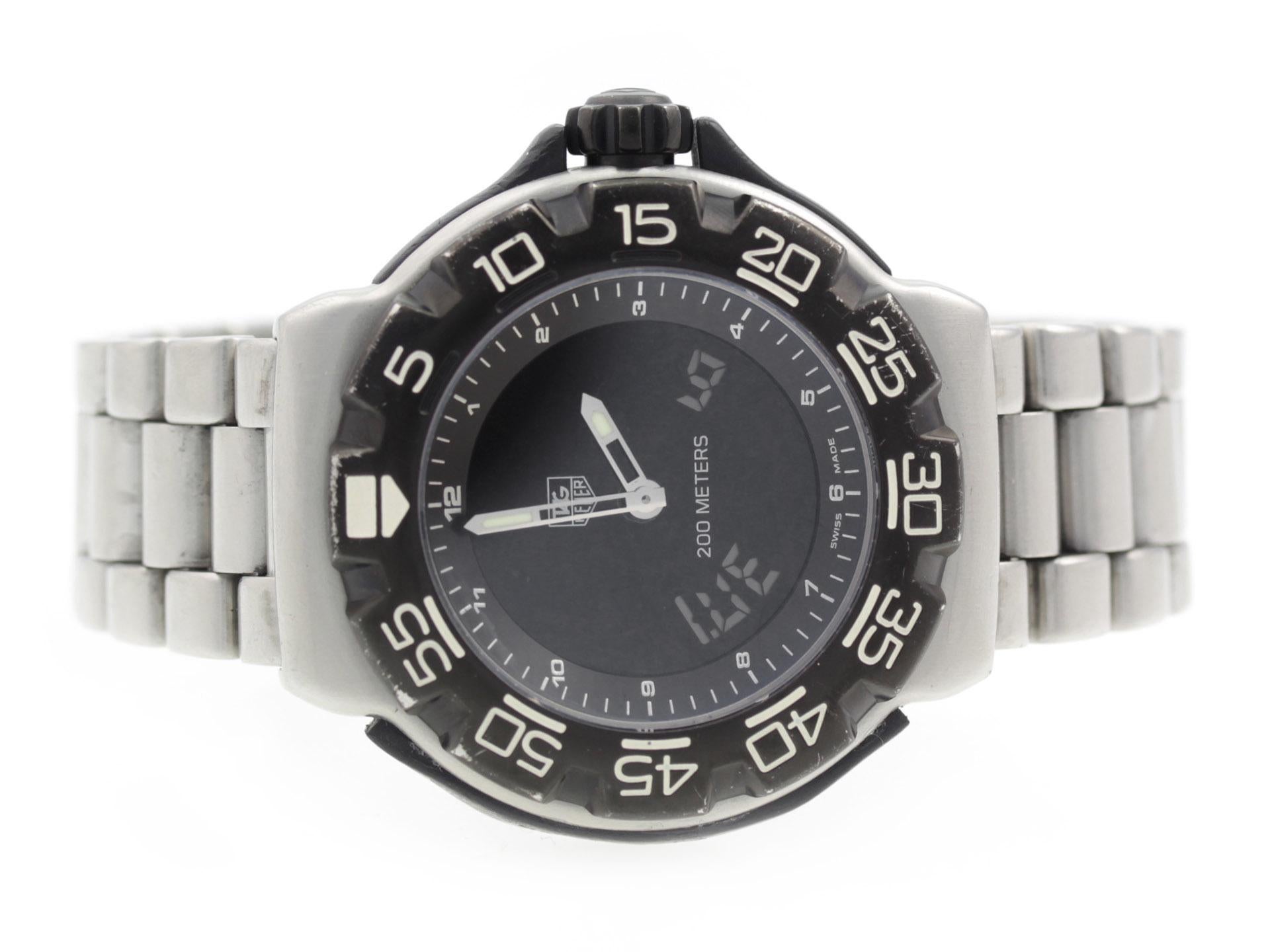 TAG Heuer Formula 1 Chronotimer CAC111D.BA0850 In Fair Condition In Willow Grove, PA