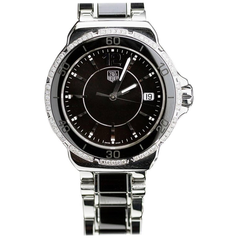 tag formula 1 diamond watch