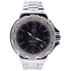 Used TAG Heuer Formula 1 Diamond Bezel Watch Ref. WAC1214.BA0852