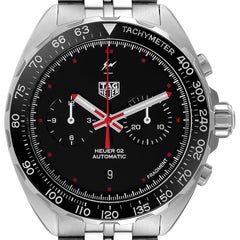 Used Tag Heuer Formula 1 Fragment Design LE Chronograph Steel Watch CAZ201A Unworn