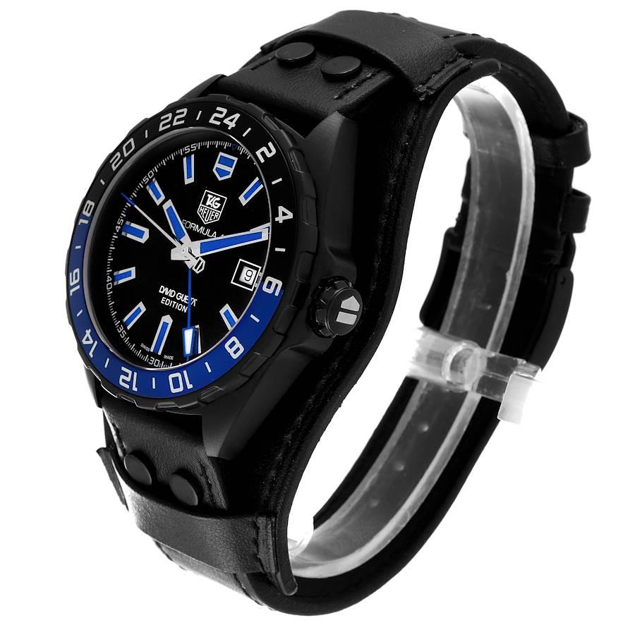 David Guetta Titanium PVD Batman Watch 