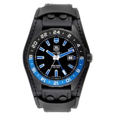 TAG Heuer Formula 1 GMT David Guetta Titanium PVD Batman Watch WAZ201A