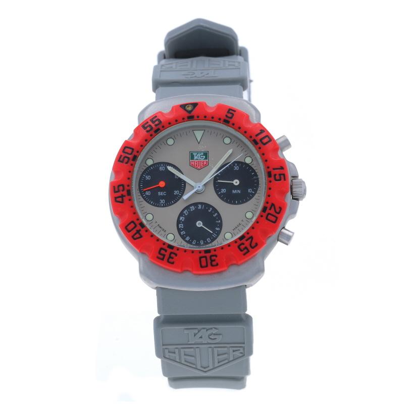 Tag Heuer Formula 1 Men's Watch 472.513 - Stainless Non-Functioning Chronograph In Excellent Condition In Greensboro, NC