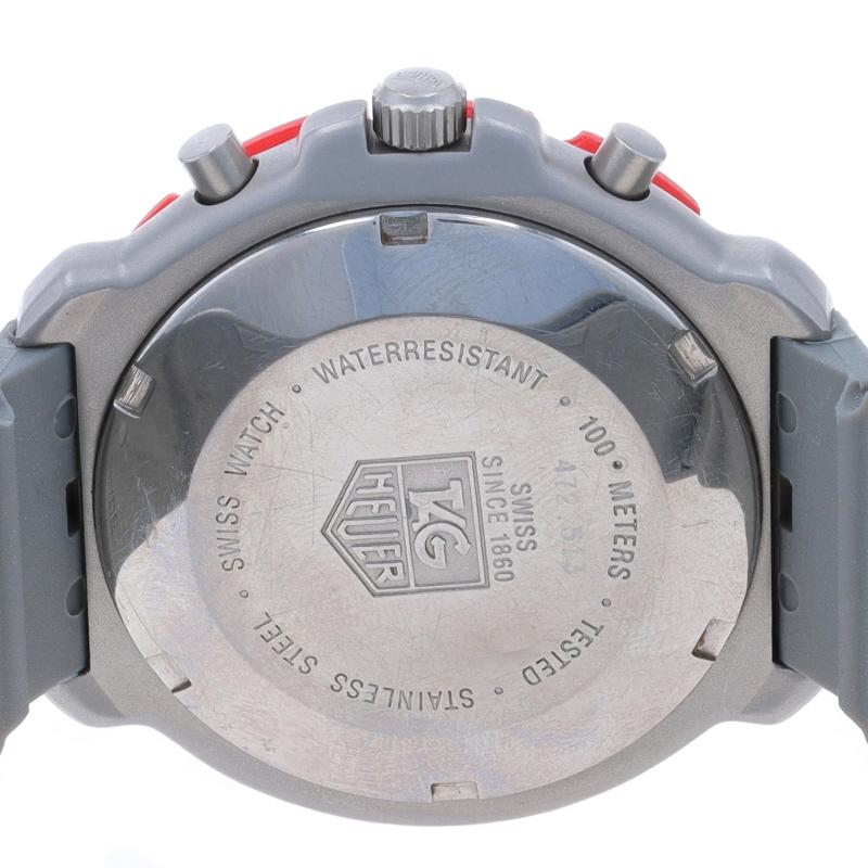 Tag Heuer Formula 1 Men's Watch 472.513 - Stainless Non-Functioning Chronograph 6