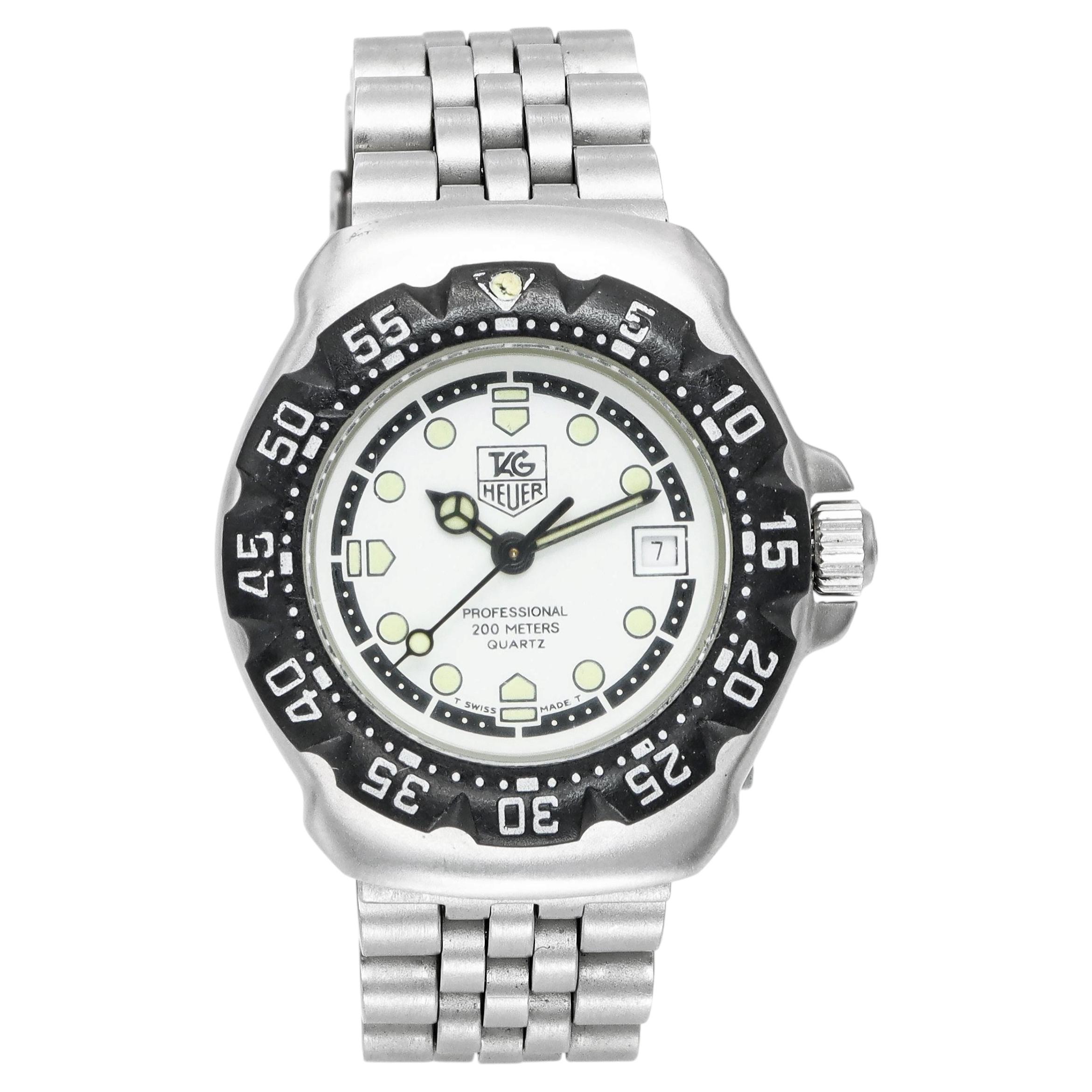 TAG Heuer Formula 1 Professional Steel Date Quartz Women's Watch Ref. WA1418