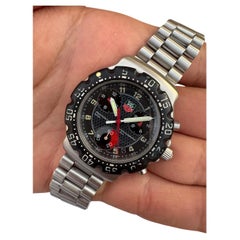 Reloj de caballero TAG Heuer Formula 1 Cronógrafo de cuarzo con esfera negra CA1211