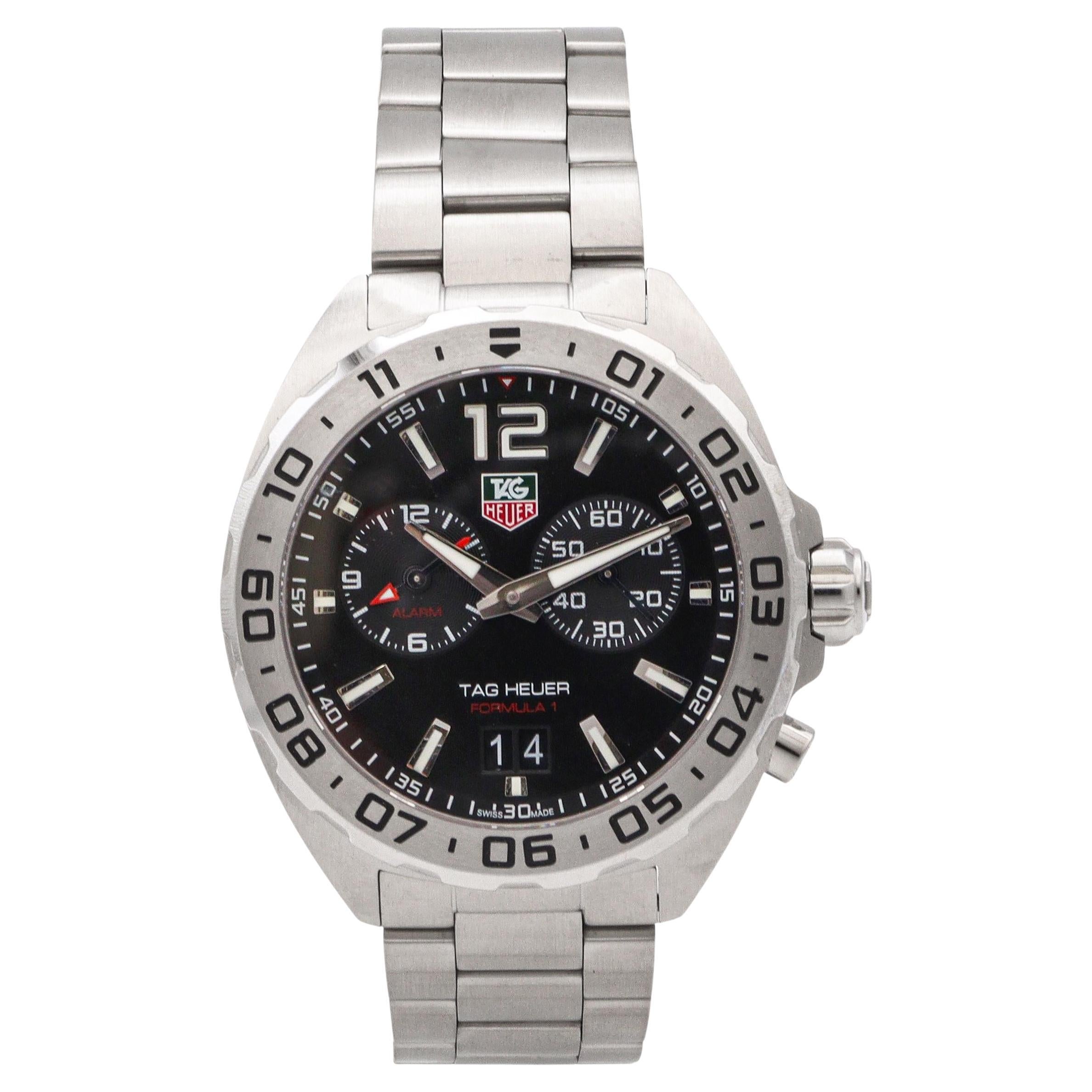 TAG Heuer Formula 1 Stainless Steel Chronograph Quartz Men's Watch Ref. WAZ111A