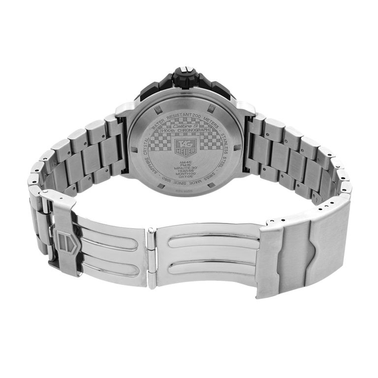 TAG Heuer Formula 1 Stainless Steel Silver Grey Quartz Mens Watch CAH7011.BA0860 at 1stDibs