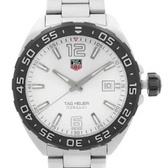 TAG Heuer Formula 1 Stainless Steel White Dial Quartz Mens Watch WAZ1111.BA0875