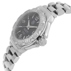 TAG Heuer Formula 1 Steel Diamond Black Dial Ladies Quartz Watch WAC1214.BA0852