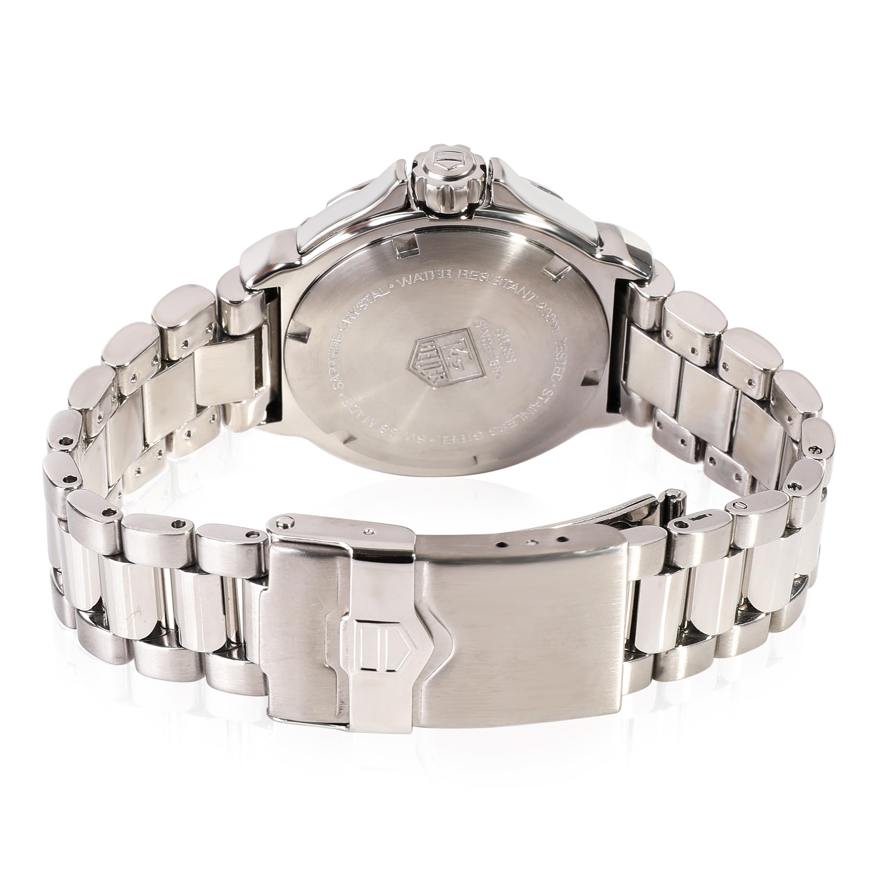 Tag Heuer Formula 1 WAC1214.BA0852 Women's Watch in  Stainless Steel

SKU: 111804

PRIMARY DETAILS
Brand: Tag Heuer
Model: Formula 1
Country of Origin: Switzerland
Movement Type: Quartz: Battery
Year of Manufacture: 2010-2019
Condition: Retail price