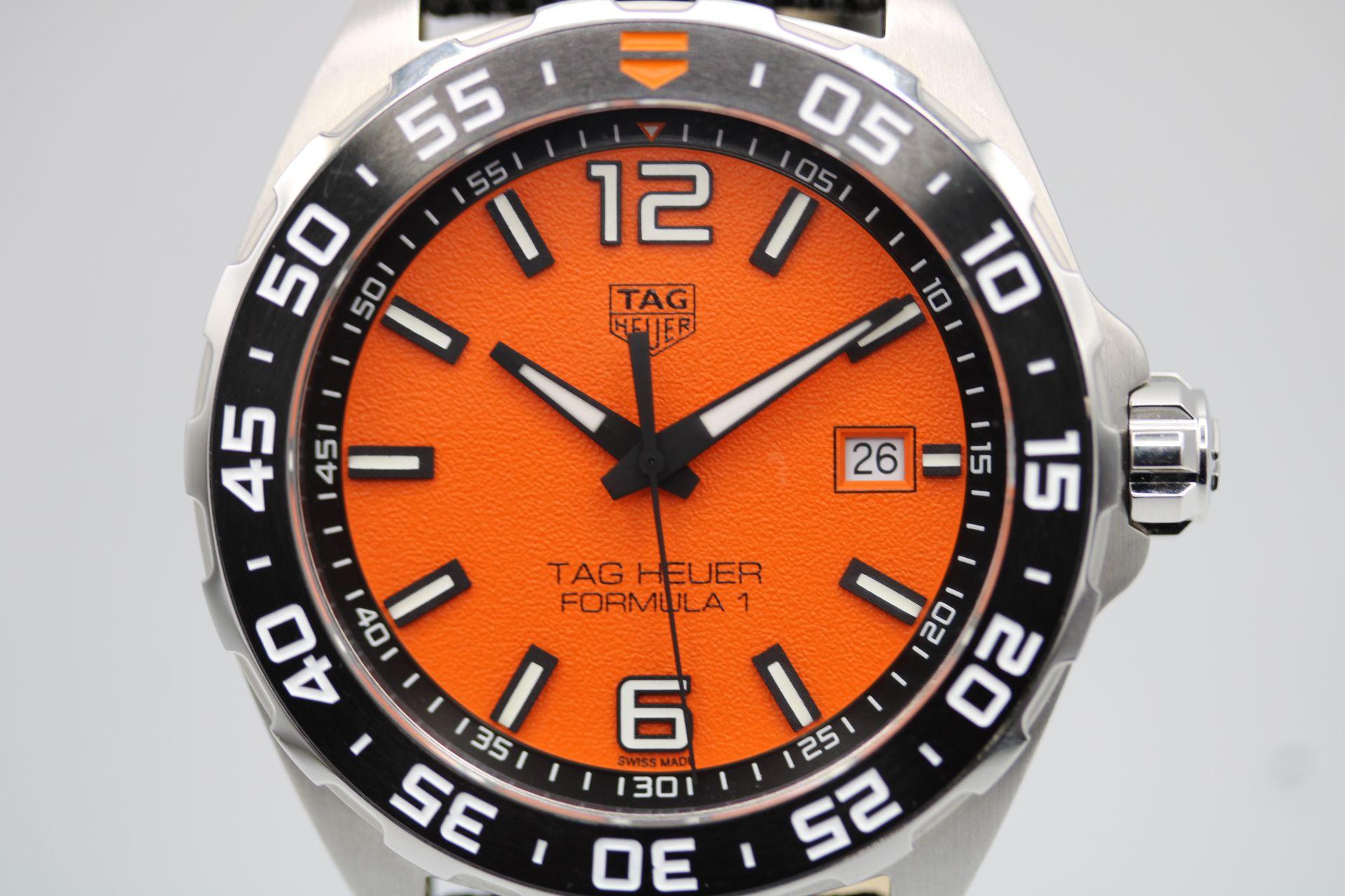 tag heuer formula 1 orange