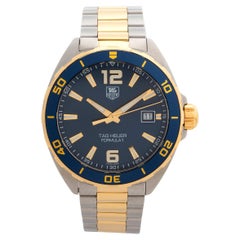 Used Tag Heuer Formula 1 Wristwatch Ref WAZ1120, Heavy Gold Plated, B&P's, Year 2023.