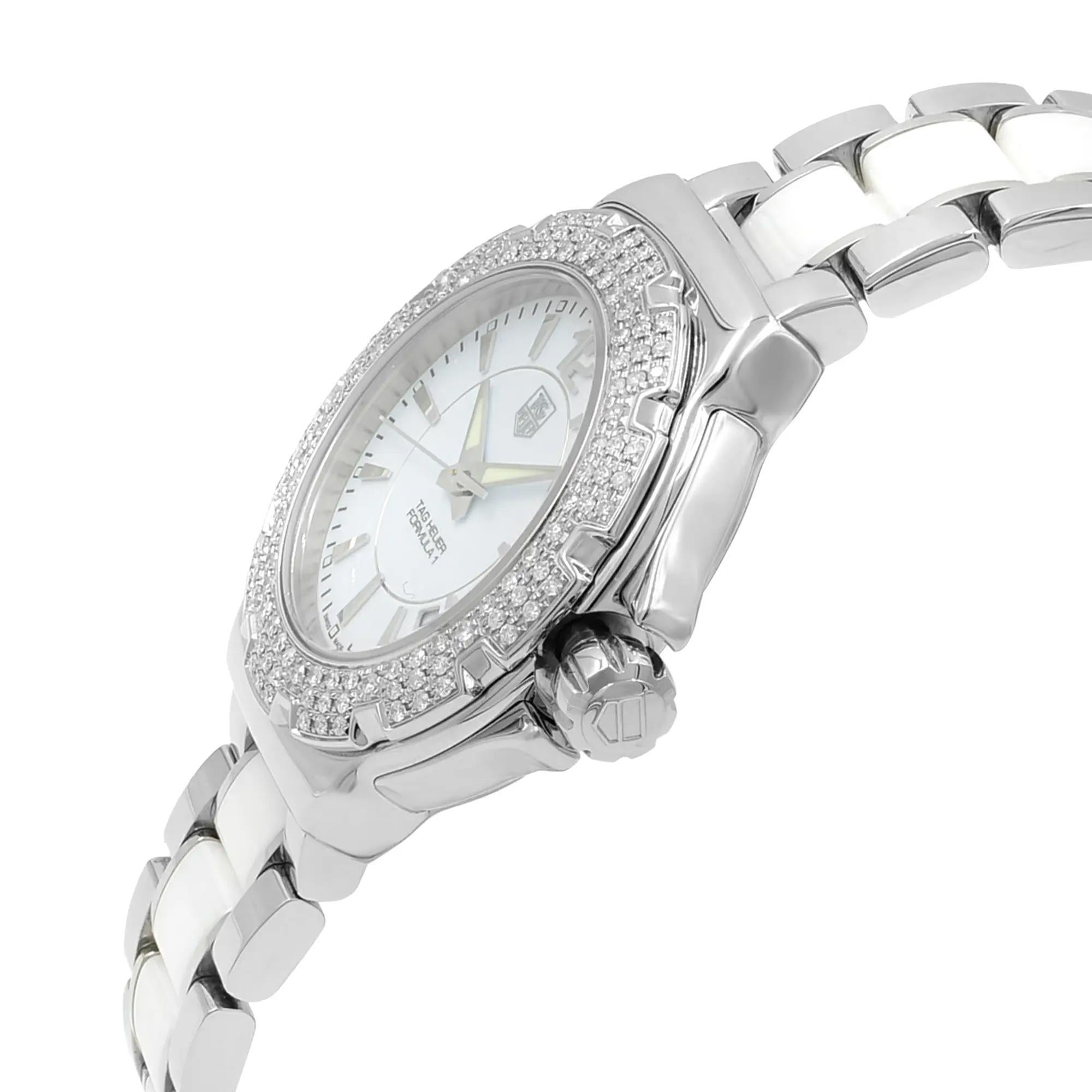 tag heuer formula 1 women's watch diamonds