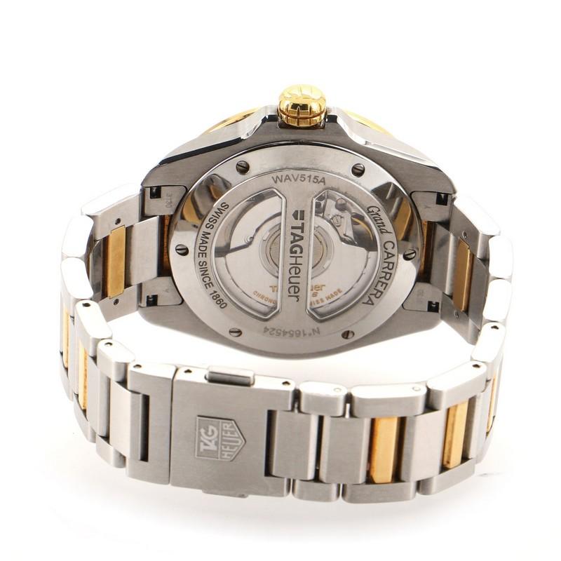 TAG Heuer Grand Carrera Calibre 6 Chronometer Automatikuhr Edelstahl Damen