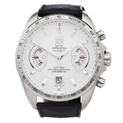 Used TAG Heuer Grand Carrera Chronograph Stainless Steel CAV511B