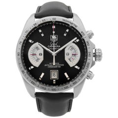 TAG Heuer Grand Carrera Chronograph Steel Automatic Men’s Watch CAV511A.FC6225