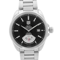 TAG Heuer Grand Carrera Steel Black Dial Automatic Men's Watch WAV511A.BA0900