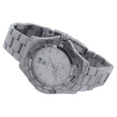 Used TAG Heuer Gray Waf1015 Aquaracer Swiss-quartz Watch