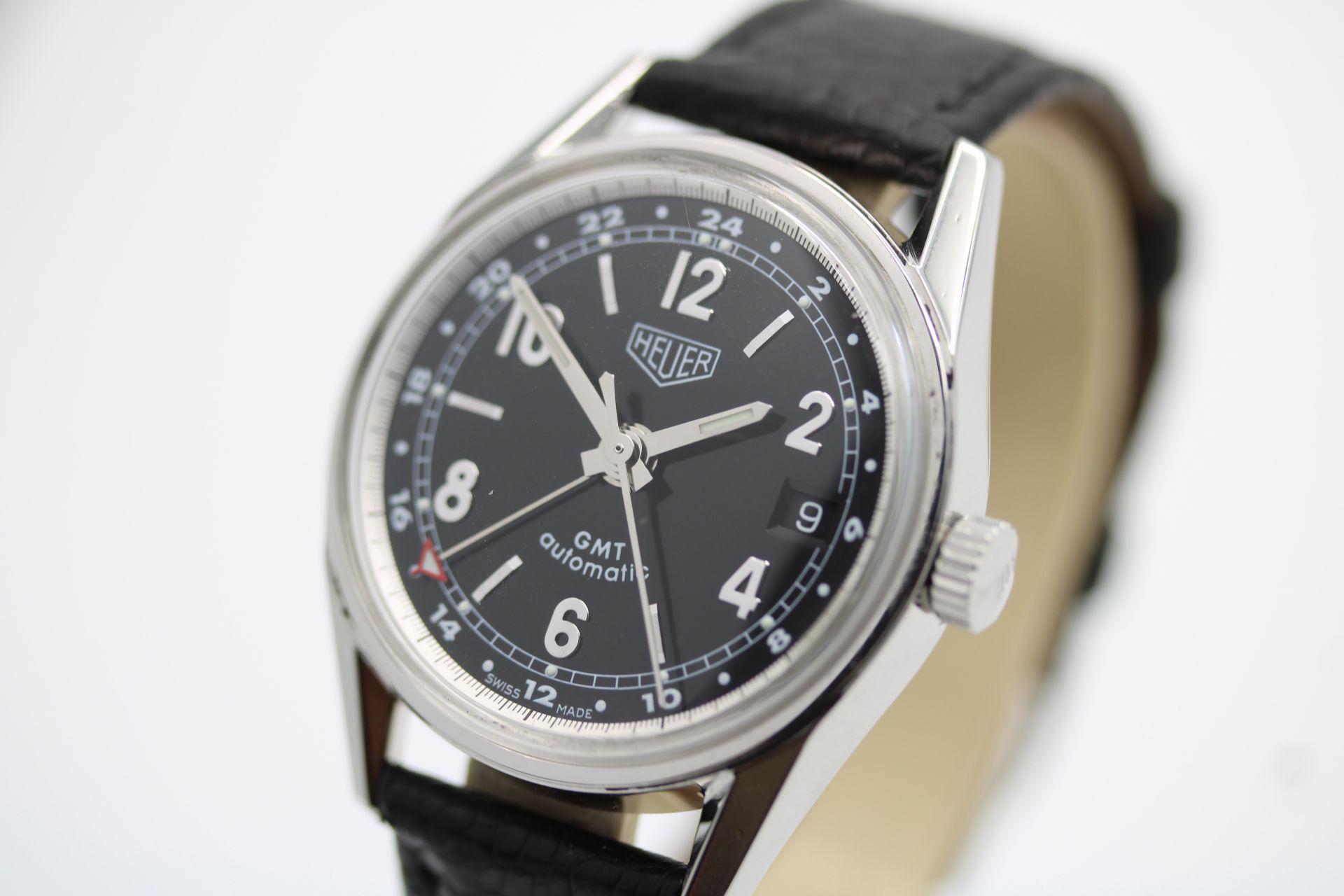 Tag Heuer  - Heuer Carrera GMT 1964 Re-Edition WS2113 3